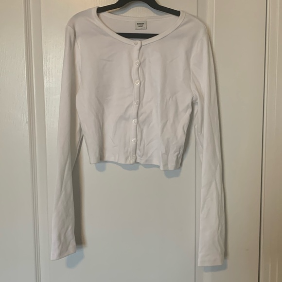 Sunday Best Sweaters - Sunday Best Cropped Cardigan.